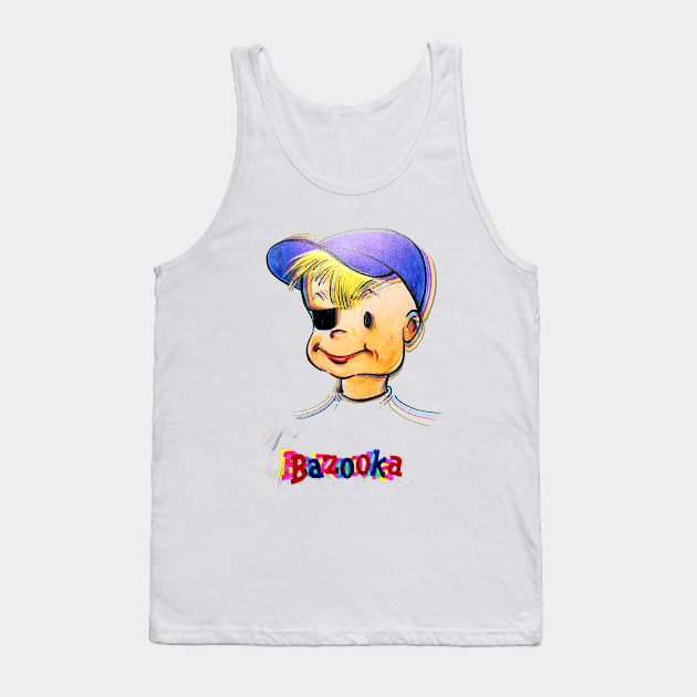 Bazooka Joe Tank Top by HAPPY TRIP PRESS